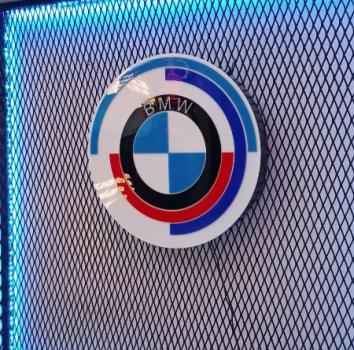 Bmw Motorsport Logo Wandschild rund